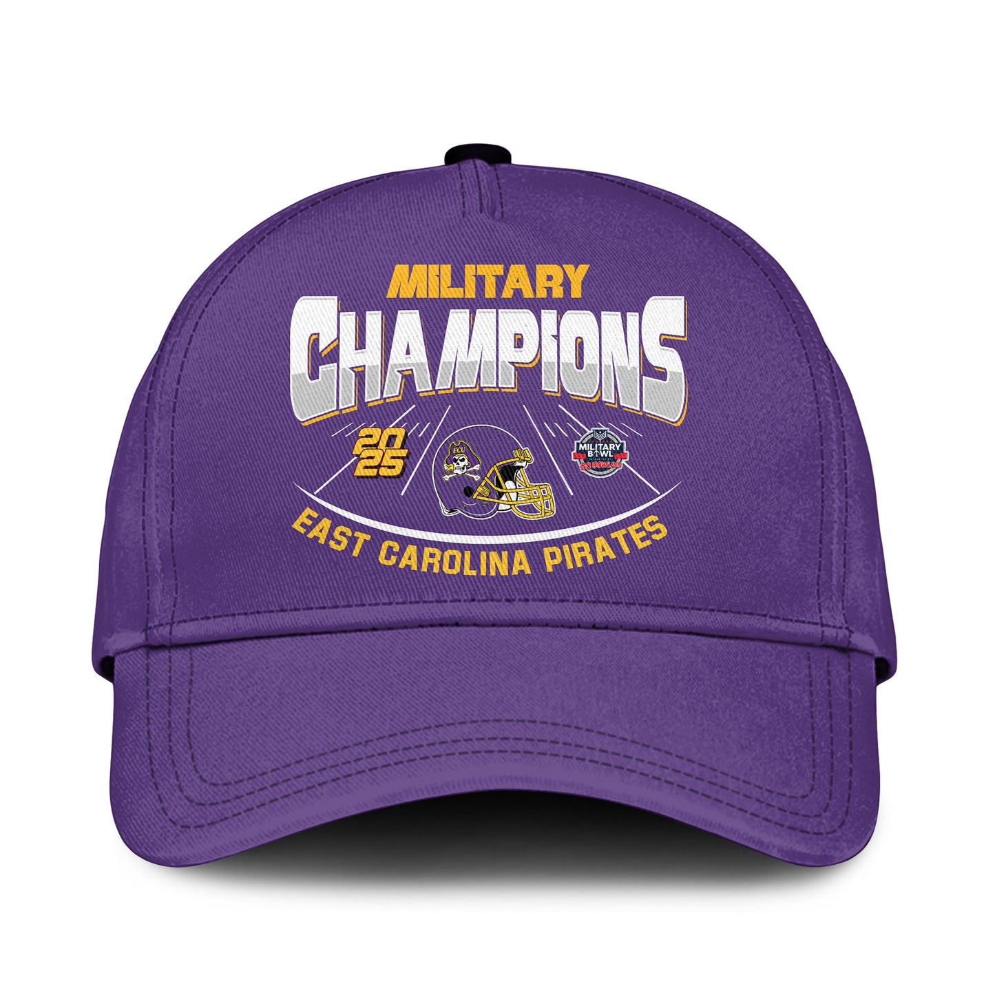 _ ECU Football NCAA Military Bowl CHAMPIONS 2025 Hoodie V1