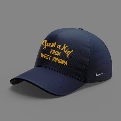 Limited Edition West Virginia FB “Just a kid from WVU’ Navy TShirt