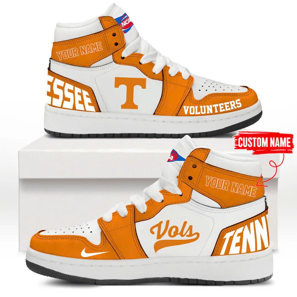 "FREE SHIPPING" - Tennessee Volunteers Customized Custom Name Shoes