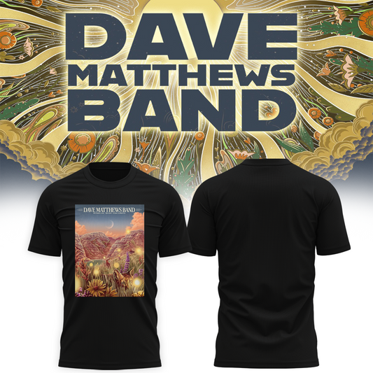 Dave Matthews Band George WA 2026 Gig Poster Live At The Gorge On September 4 5 6 2026 T shirt