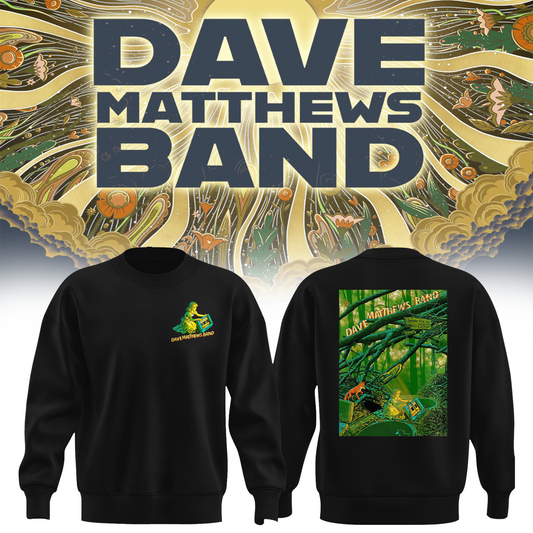 Dave Matthews Band George WA 2026 Gig Poster Live At The Gorge On September 4 5 6 2026 Sweater