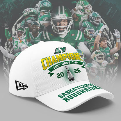 Saskatchewan Roughriders 112th Grey Cup champion White Hoodie Version 2