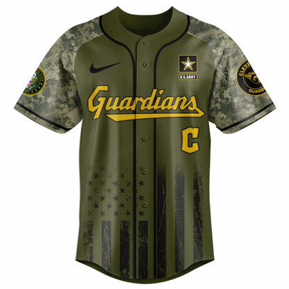 Cleveland Guardians x 250 U.S. ARMY Jersey