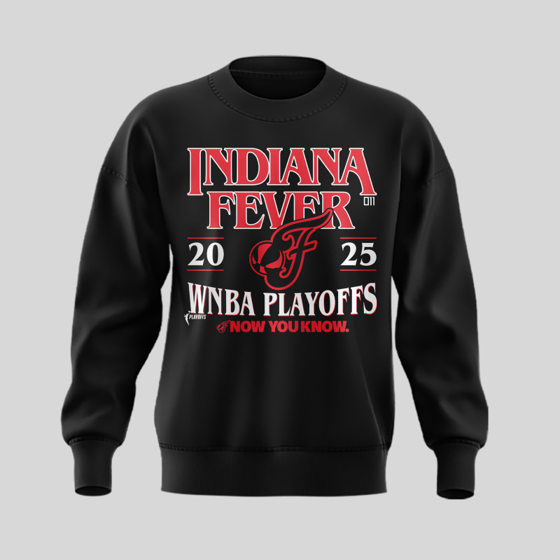 Special New Edition Indiana Fever WNBA Playoff Sweatshirt 2025