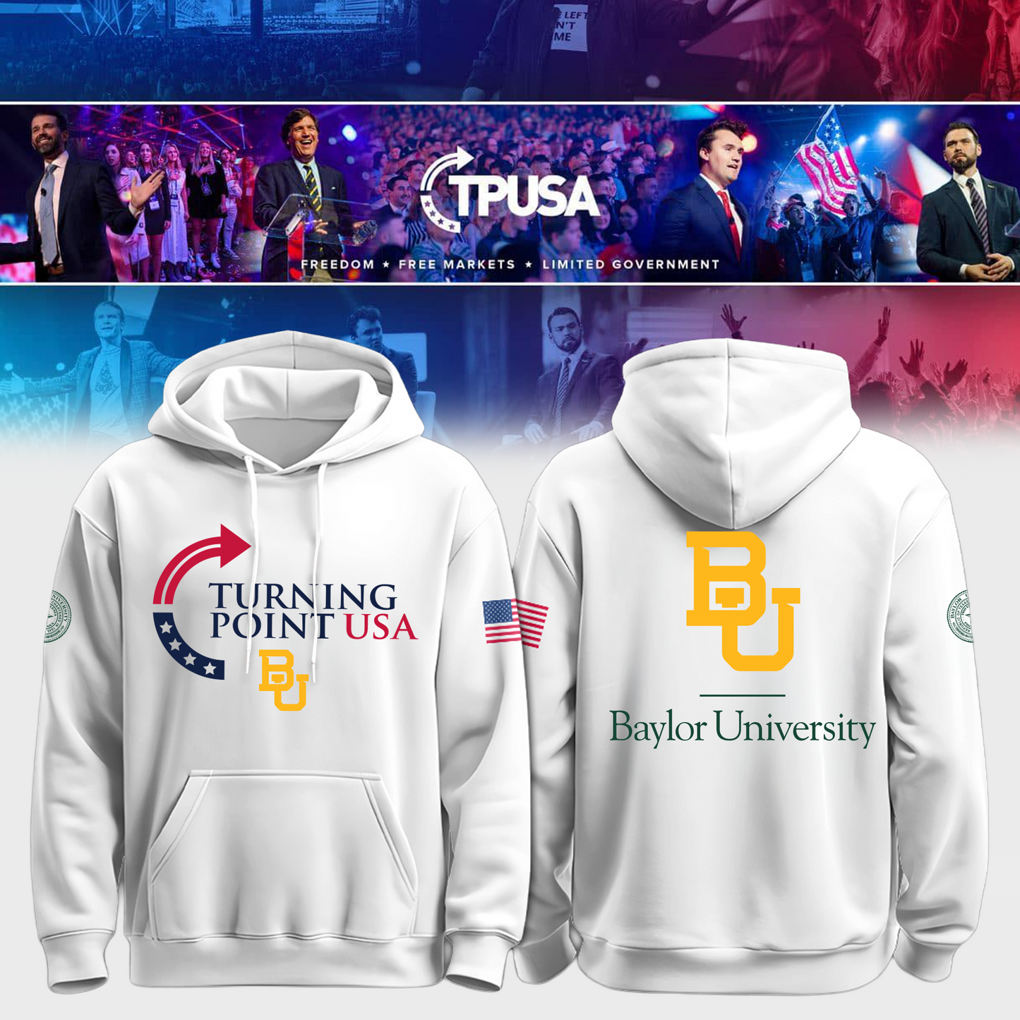Baylor University Freedom Hoodie