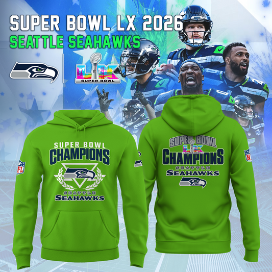 Seattle Seahawks - Champions Super Bowl LX
