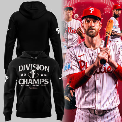 Philadelphia Phillies BACK-TO-BACK NL EAST CHAMPIONS Hoodie
