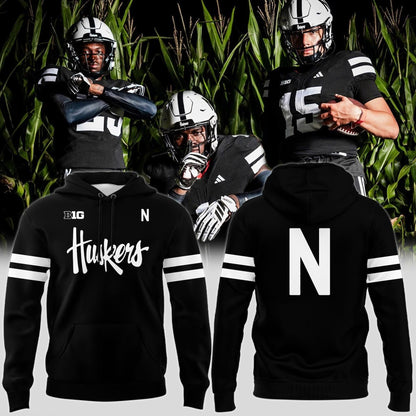 Special New Alternate Dark Mode Helmet Logo Hoodie In Black