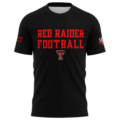 Special New Texas Tech Red Raiders T- shirt Black