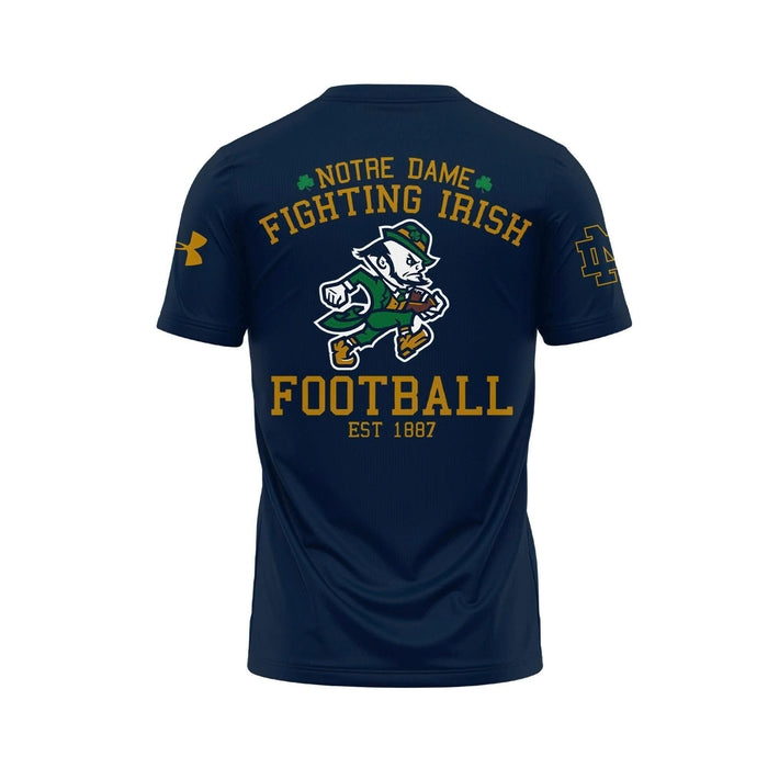 Notre Dame Football "The Fighting Irish" 2025 Navy T-Shirt v3