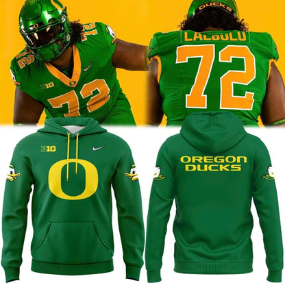 Special New Oregon Ducks Wordmark Uniform Hoodie