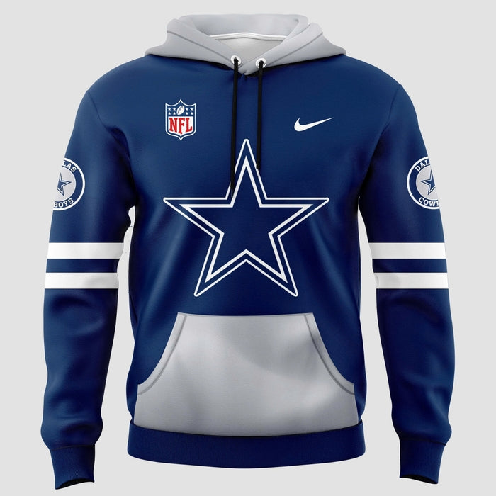 Dallas Cowboys New 2025-2026 Hoodie-Blue