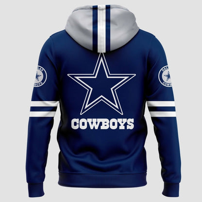 Dallas Cowboys New 2025-2026 Hoodie-Blue