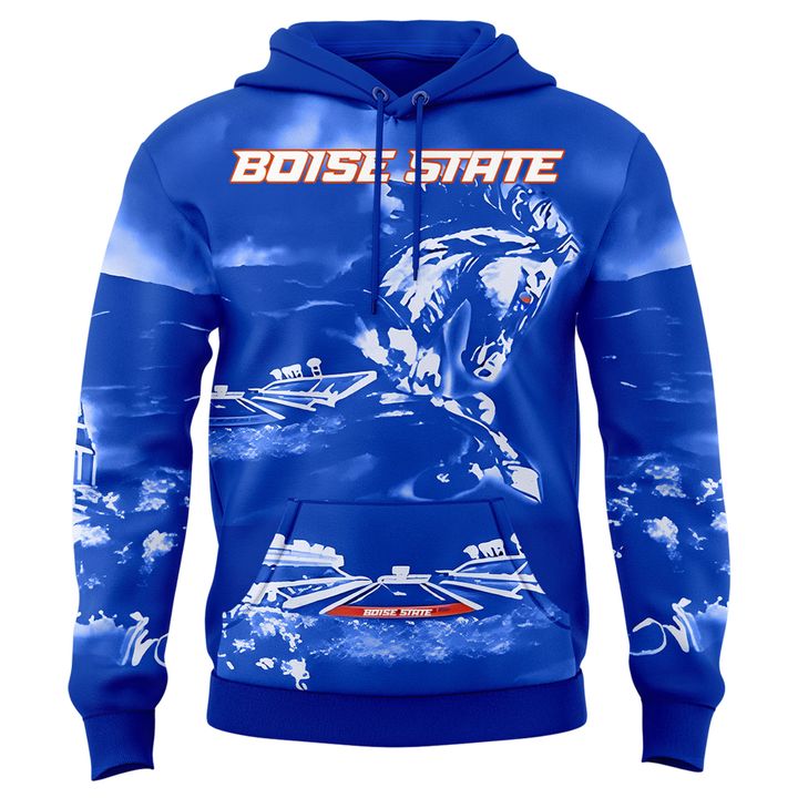 H01- "The Blue and the State of Idaho" - Boise State Broncos Football - Special Edition 2025 Hoodie
