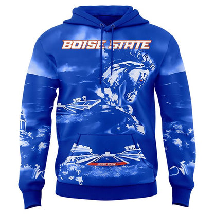 H01- "The Blue and the State of Idaho" - Boise State Broncos Football - Special Edition 2025 Hoodie