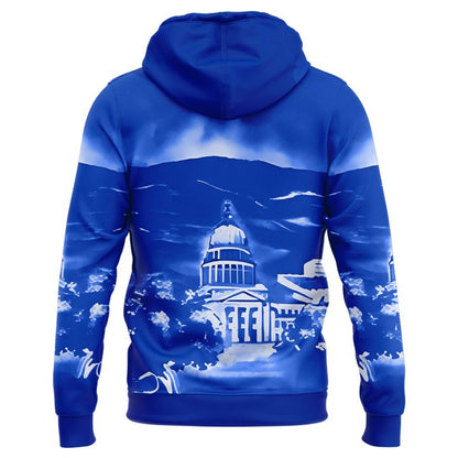 H01- "The Blue and the State of Idaho" - Boise State Broncos Football - Special Edition 2025 Hoodie
