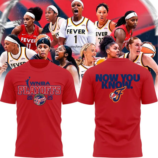 Limited Edition Play Offs Indiana Fever Tshirt 2025 V1
