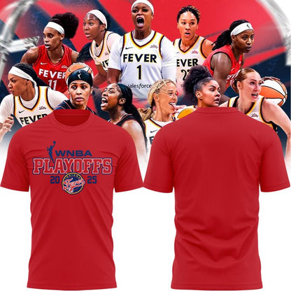 Limited Edition Play Offs Indiana Fever Tshirt 2025 V4