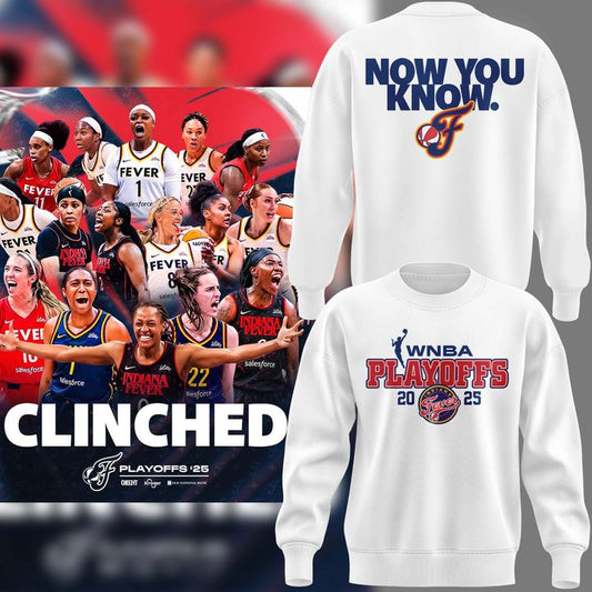 Limited Edition Play Offs Indiana Fever Sweatshirt 2025 V2