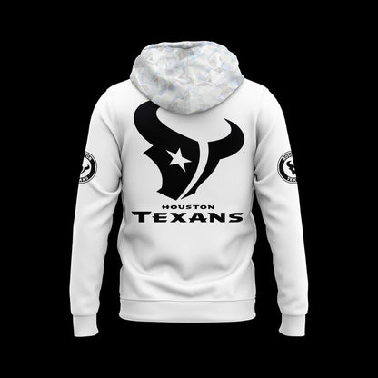 Limited edition Houston Texans Icy White Hoodie v2