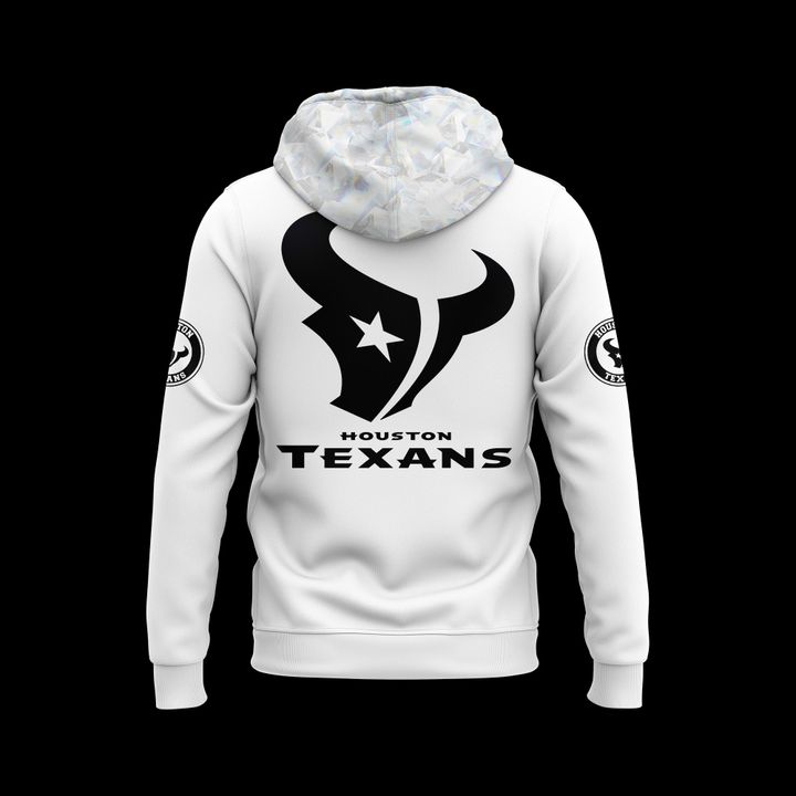 Limited edition Houston Texans Icy White Hoodie