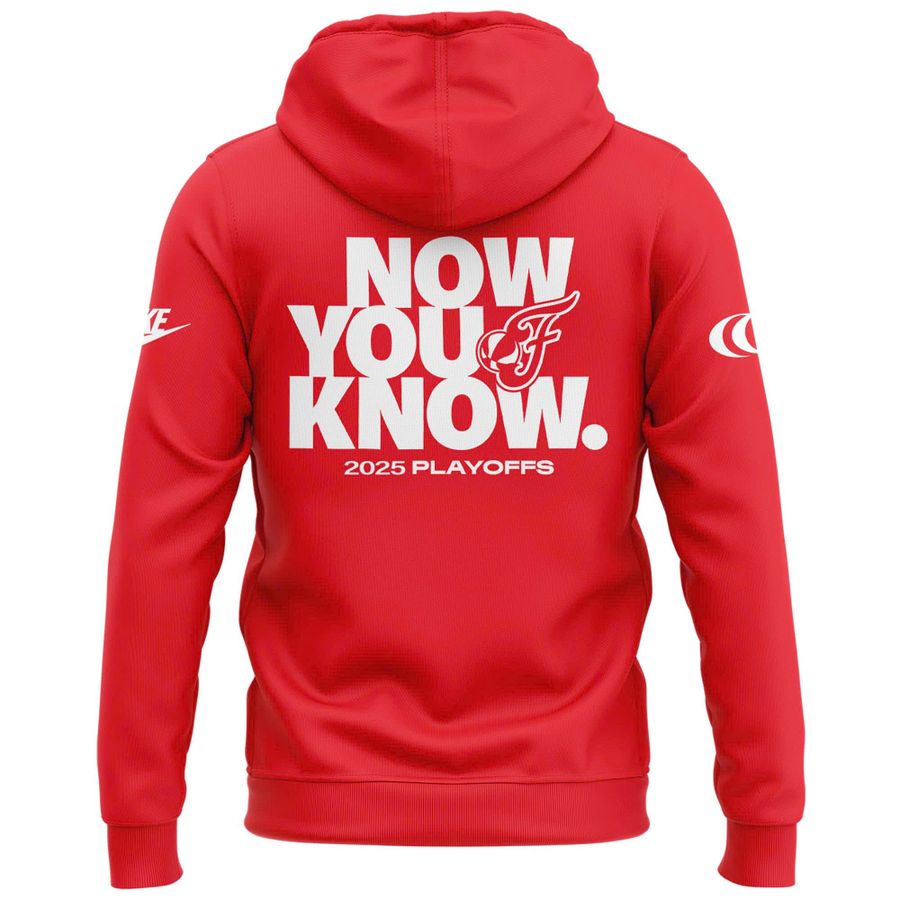 Special New Caitlin Clark 2025 WNBA Playoffs Red Hoodie