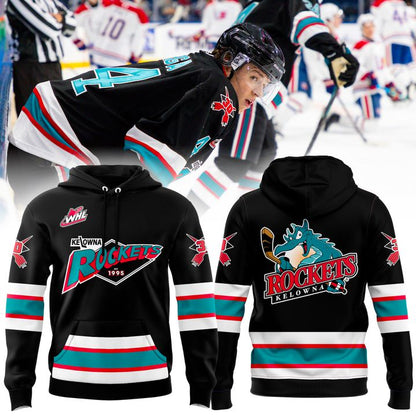 Kelowna Rockets 30th Anniversary 1995-2025 Hoodie