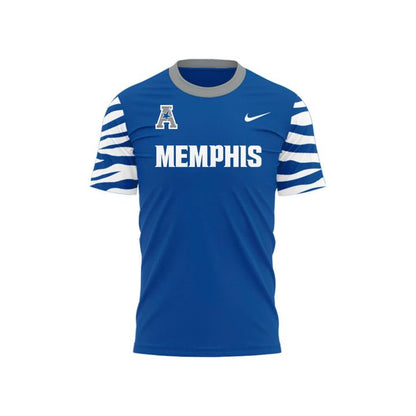 Royal Memphis Tigers Football Gameday T-Shirt - Special Edition
