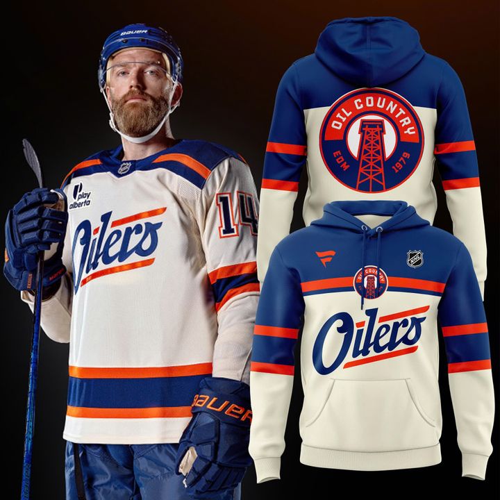 Edmonton Oilers New Hoodie 2025-2026 V2