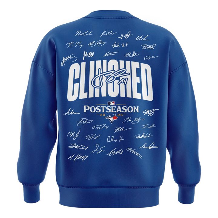 2025 Limited Edition Toronto Blue Jays sweatshirt for fans.