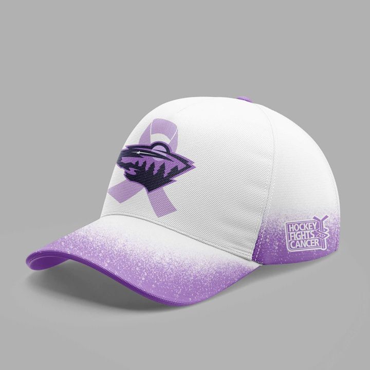 Limited Edition Minnesota Wild Hockey Fights Cancer 2025-26 Hoodie