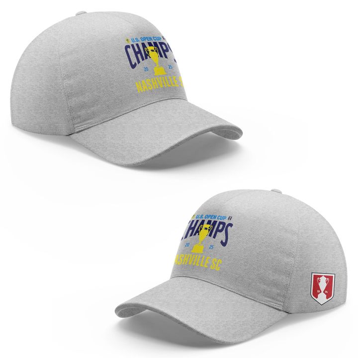 Nashville Soccer Champions Open Cup 2025 Hoodie (Grey)