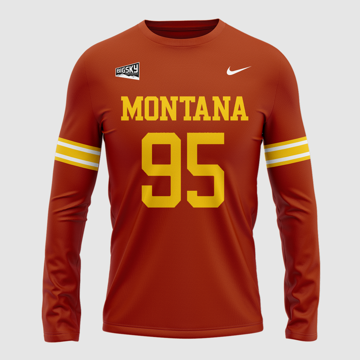 Limited Edition Long Sleeve Montana Griz Football for fans