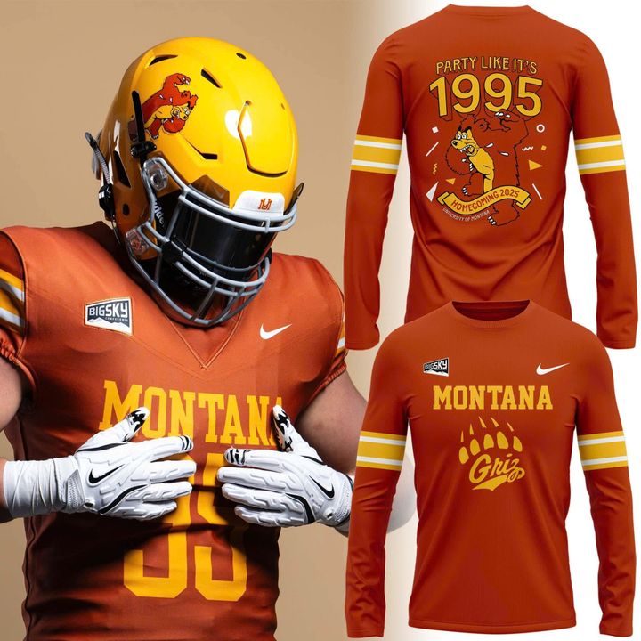 Exclusive Edition Montana Griz 1995 Anniversary Edition Uniforms Long Sleeve