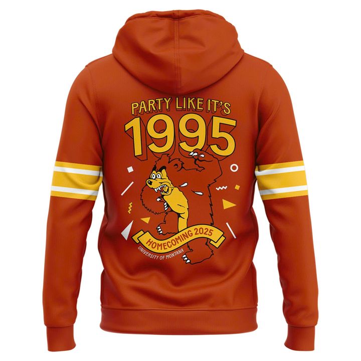 Exclusive Edition Montana Griz 1995 Anniversary Edition Uniforms hoodie