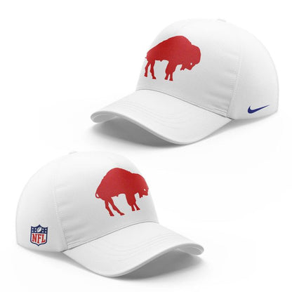 Buffalo Bills Nike 2025 Classic Logo Hoodie V2 - White