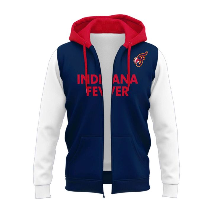 2025 Adam Sandler Wearing In New Movie Indiana Fever Zip Hoodie