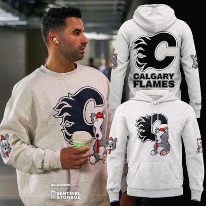 Mitchell & Ness Calgary Flames Hoodie V1