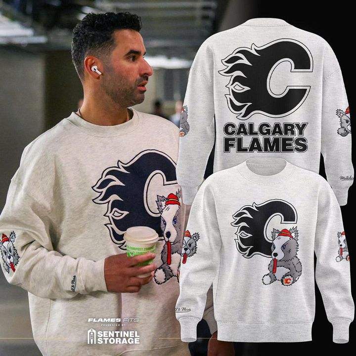Mitchell & Ness Calgary Flames Sweatshirt V1