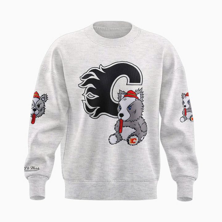 Mitchell & Ness Calgary Flames Sweatshirt V2