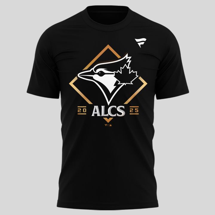 Limited Edition Youth Toronto Blue Jays  Black 2025 American League Division Series Champions Locker Room T-Shirt
