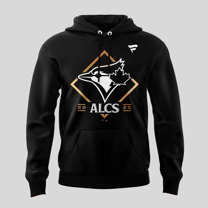 Limited Edition Youth Toronto Blue Jays  Black 2025 American League Division Series Champions Locker Room hoodie