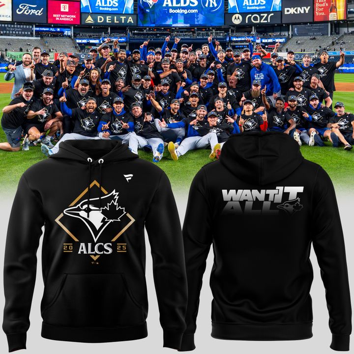 Limited Edition Toronto Blue Jays  2025 Champions hoodie for fans!