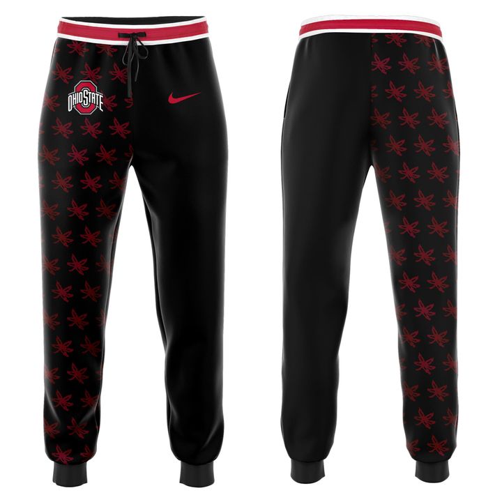 Ohio State Buckeyes Zip Hoodie 2025-Black