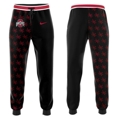 Ohio State Buckeyes Zip Hoodie 2025-Black