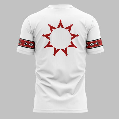 2025 Native American Heritage Helmet Logo T-Shirt