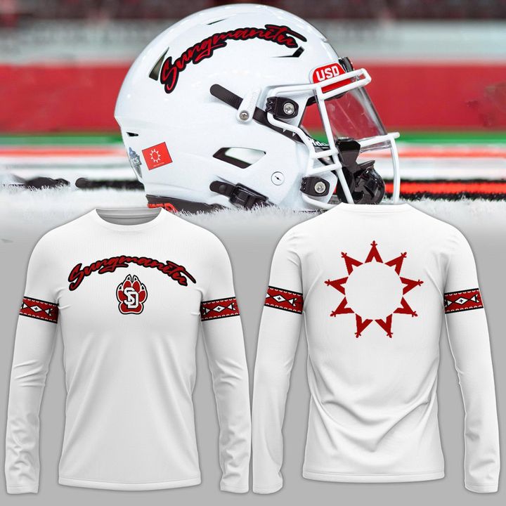 2025 Native American Heritage Helmet Logo Long Sleeve Shirt