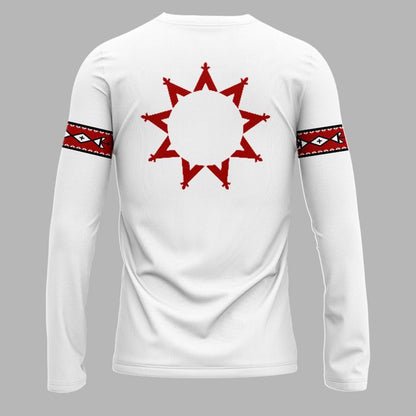 2025 Native American Heritage Helmet Logo Long Sleeve Shirt