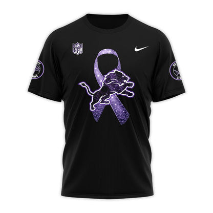 Detroit Lions Domestic Violence Awareness Month Tee