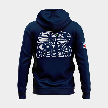Seattle Seahawks Indigenous Peoples' Day Hoodie-V2